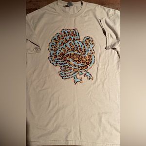 Leopard Turkey shirt never worn size medium